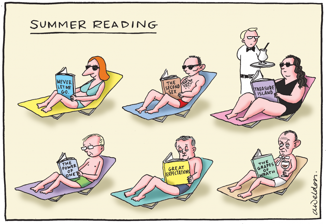 Joke read. Анекдот про чтение. Юмор про пляж и фигуры чтение книг. Humor book. Beach humor cartoon.