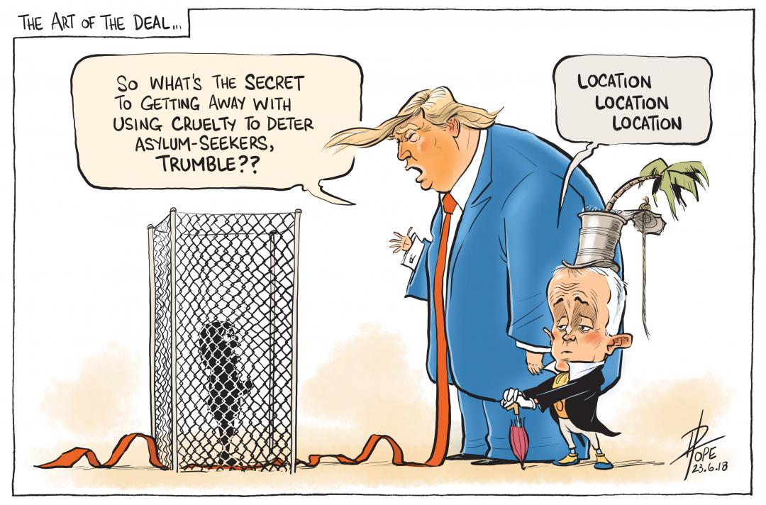 The Art of the Deal by David Pope